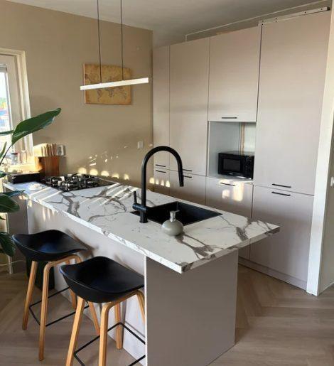 Nieuwe keuken geplaatst Heemstede