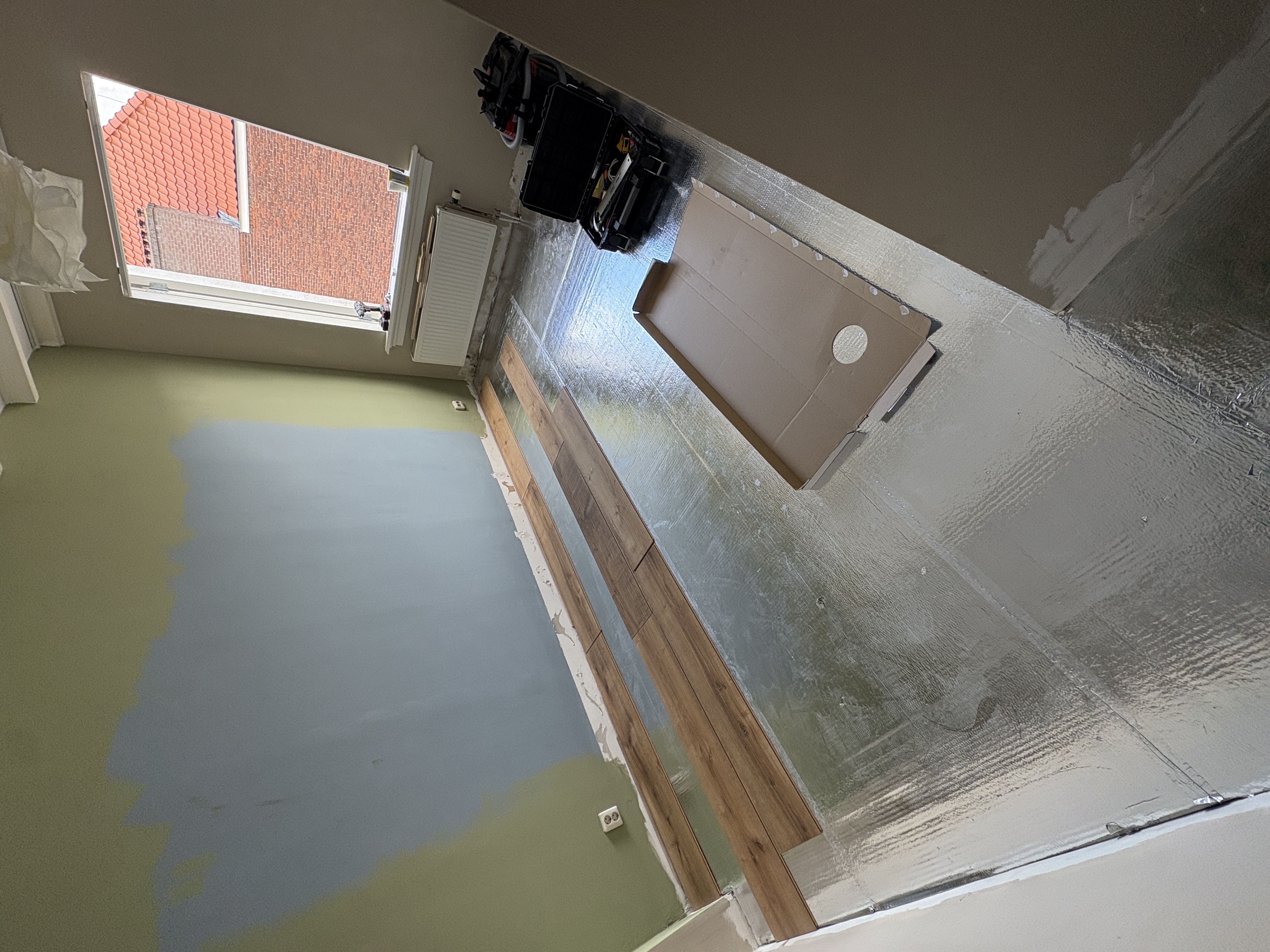 Slaapkamer voor renovatie Haarlem